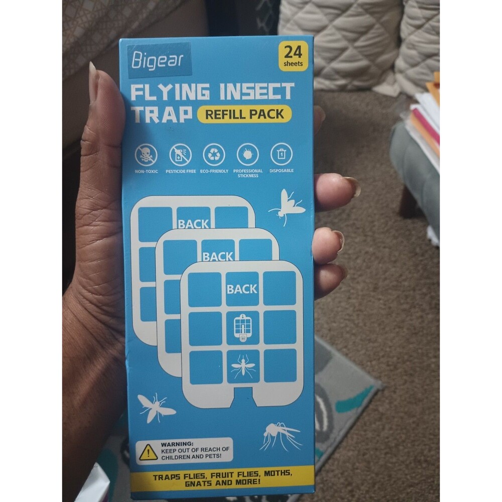 (24) Packs Safer Home Refill Insect - 48 Traps Replacement for Safer Home